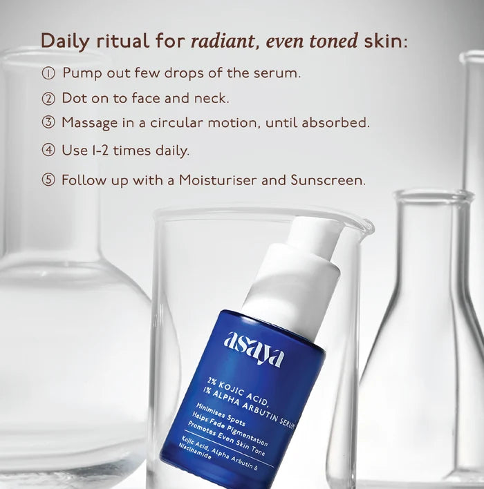 2% Kojic Acid & 1% Alpha Arbutin Serum