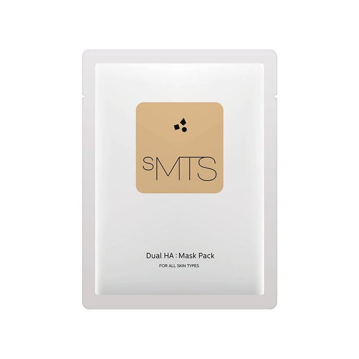 3盒 sMTS 雙效加強保濕面膜Dual HA : Mask Pack Plus 一盒5片
