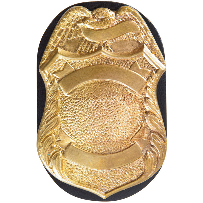 7350-04 - Badge Holder Oval, Clip-On - Safariland