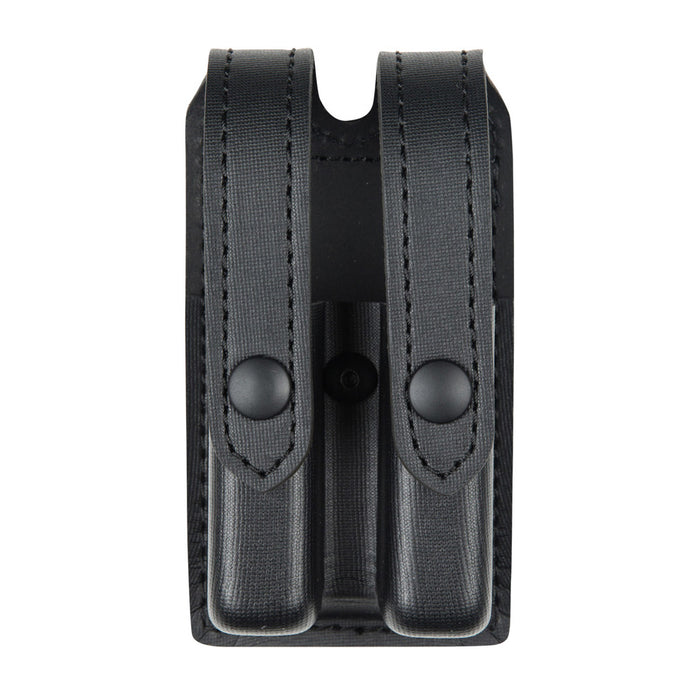 78 - Slimline Double Magazine Pouch - Leather-Look Synthetic - Safariland