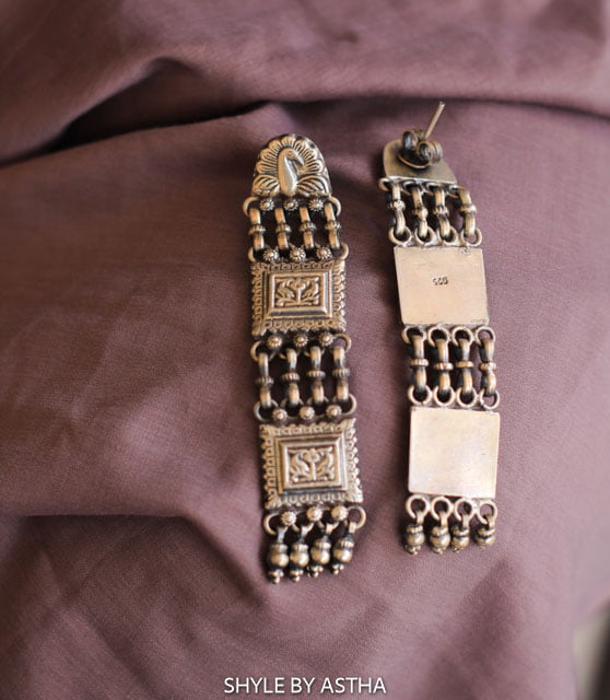 Anvaya Layered Tribal Earrings