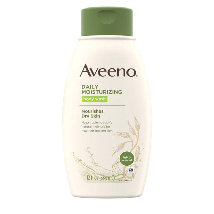 AVEENO Daily Moisturizing Body wash Nourishes Dry Skin غسول مرطب يومي للجسم من افينو