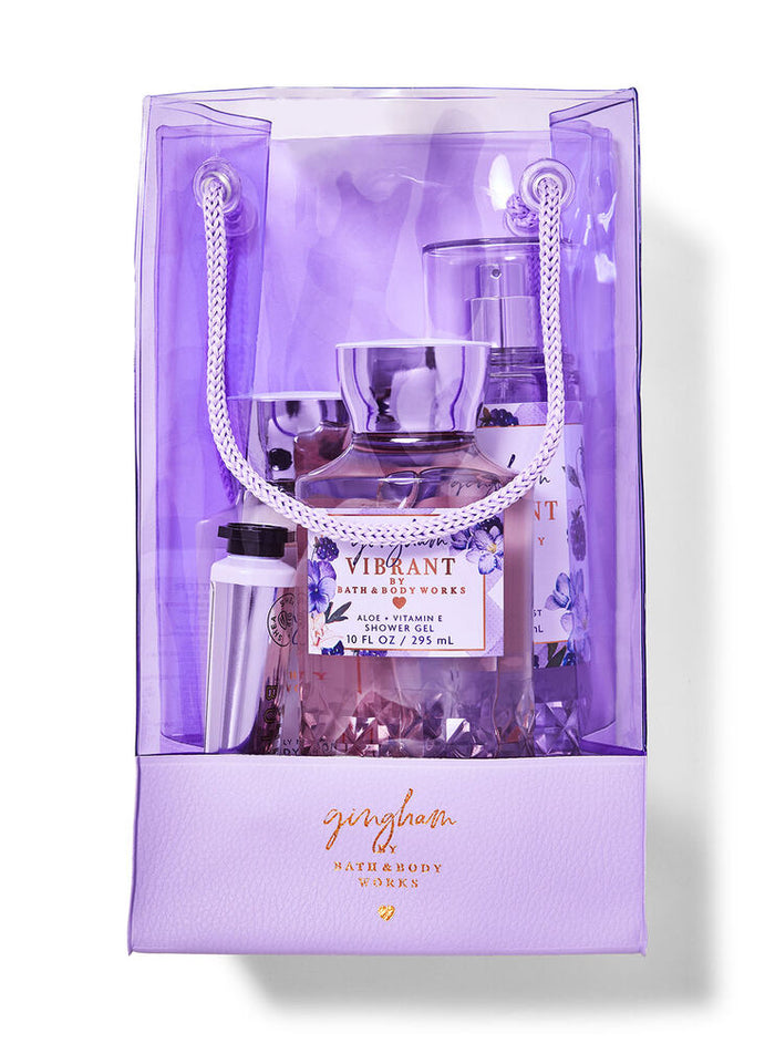BATH AND BODY WORKS gengham vibrant kit