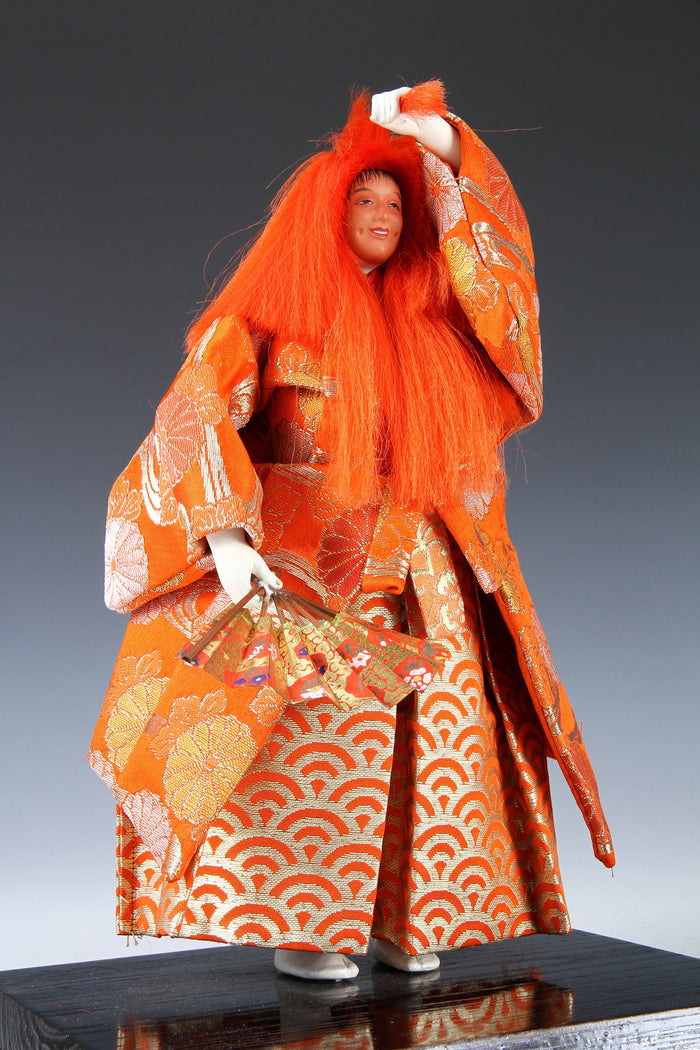 Beautiful Vintage Japanese Noh Dancer Doll -Shojo- Nijyo Product