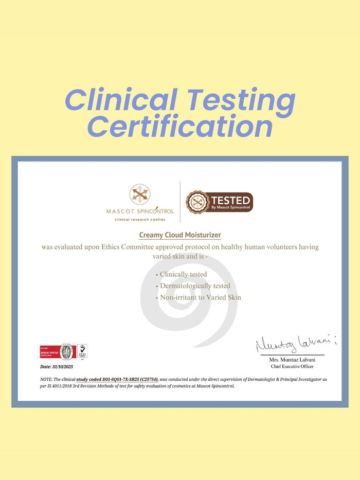 Bentica Creamy Cloud Moisturizer (50ml)
