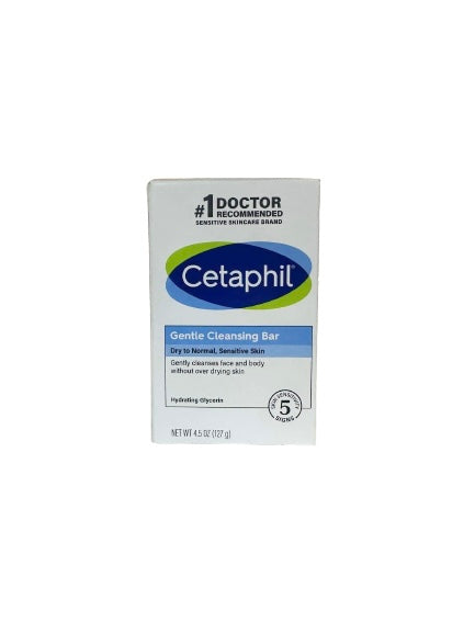 Cetaphil gentle cleansing bar face & body صابونة الوجه والجسم سيتافيل للبشرة الجافة الحساسة