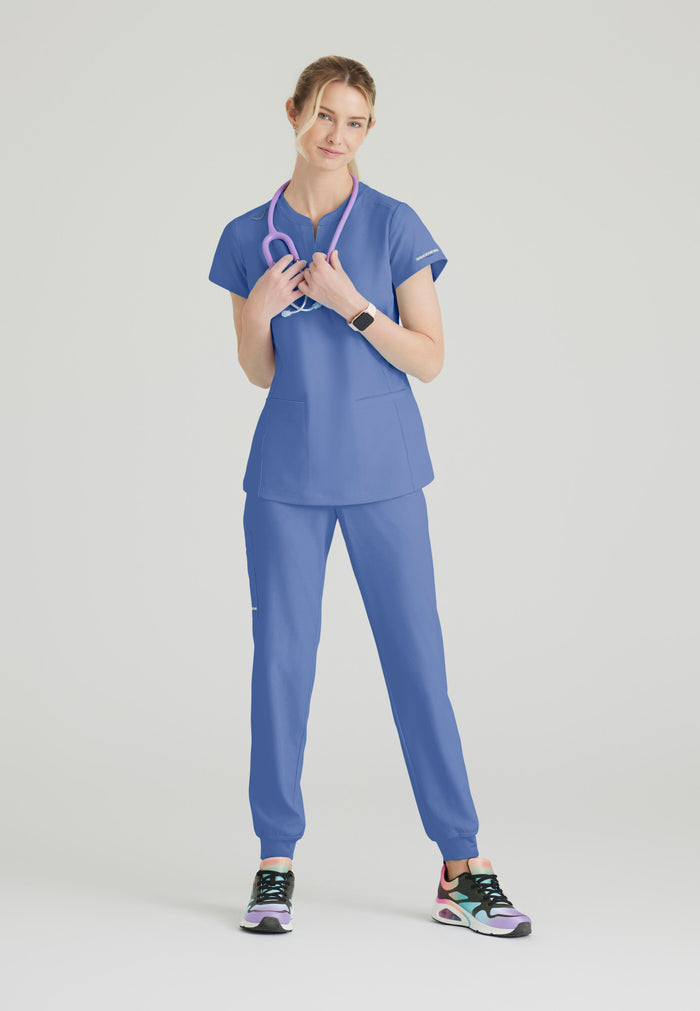 Coast Top - Ciel Blue - Grey's Anatomy Scrubs
