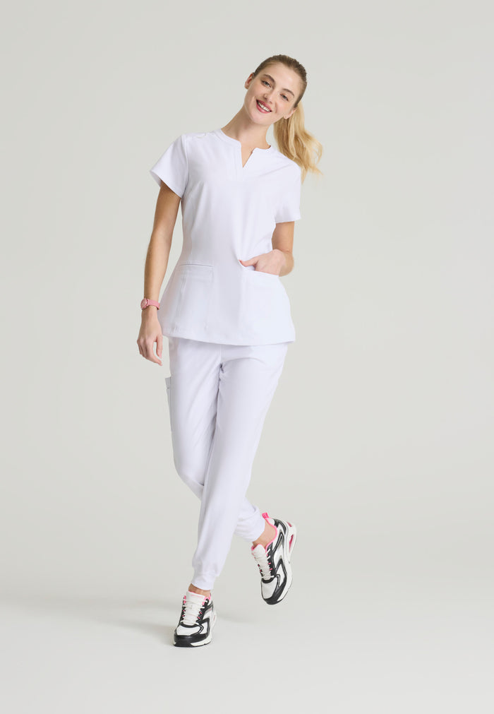 Coast Top - White - Grey's Anatomy Scrubs