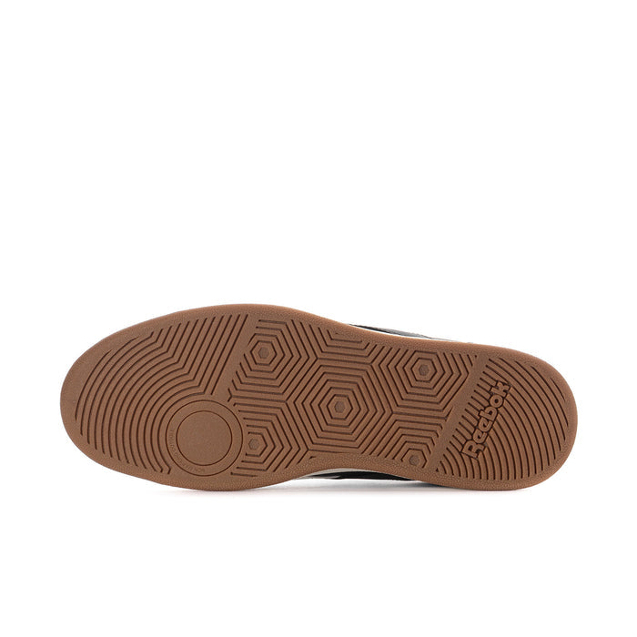 Reebok sneaker outsole, gum rubber with herringbone tread pattern