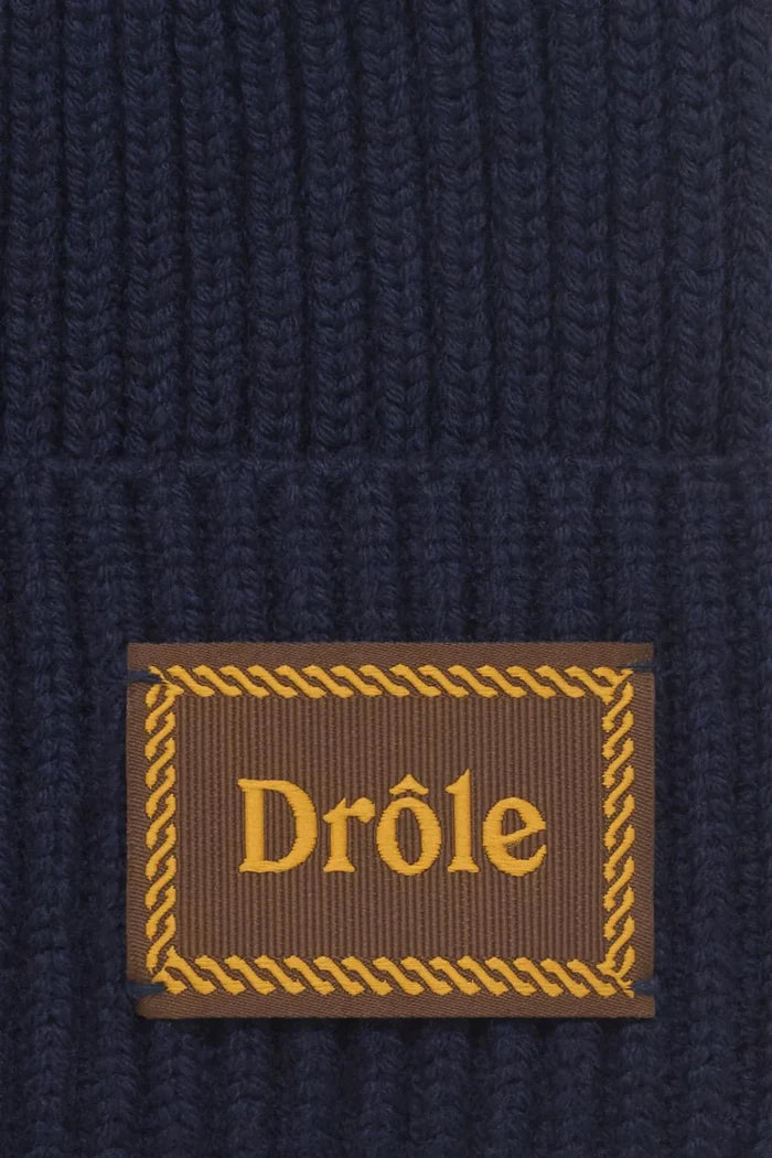 Drôle de Monsieur - Le Bonnet Laine - Navy - Accessoires - E - BN104 - WO007 - NY