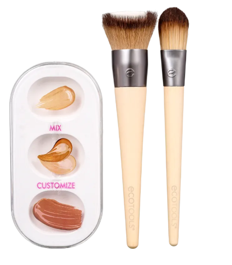 ecotools custom match duo liquid foundation and moisturizer