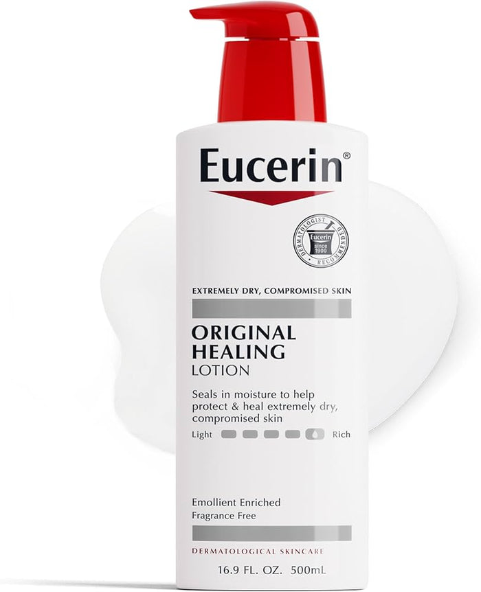 EUCERIN Extremely Dry Compromised Skin Original Healing Lotion لوشن مرطب لبشرة الجسم شديدة الجفاف من يوسرين