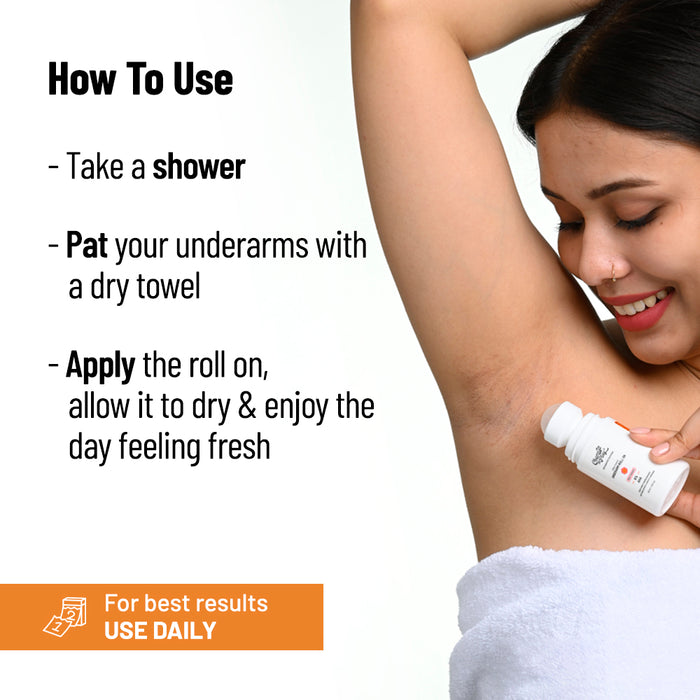 Feel Fresh! | Exfoliating Body Wash - 236 ml & Peach Underarm Roll On - 40 ml