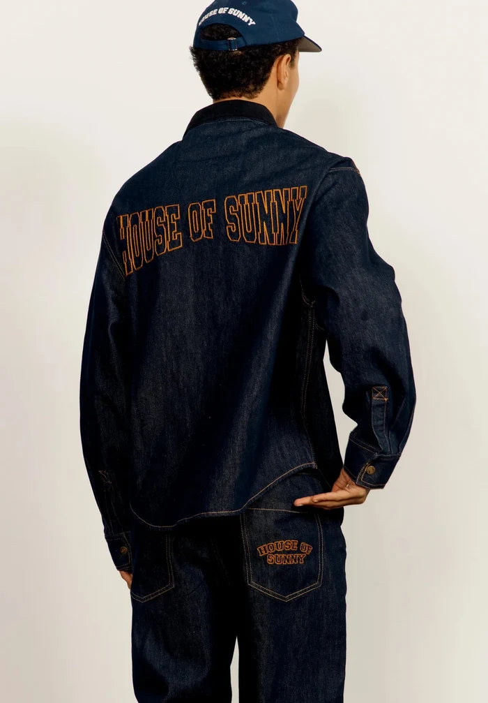 House Of Sunny - 13 OZ Straight Leg Denim - Indigo - Jupes et Pantalons - VOL25120