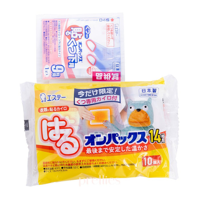 Japan S.T. Corporation Attach to Clothing Onpax 10 pieces