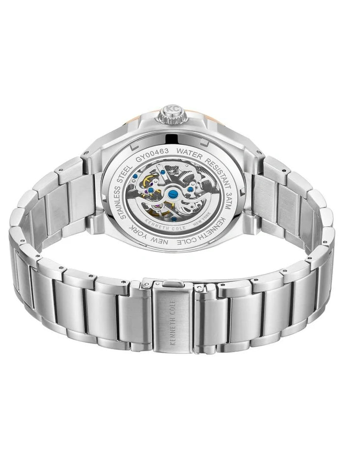 Kenneth Cole Round Grey Dial Analog Watch - NTKCWGY0046303MN