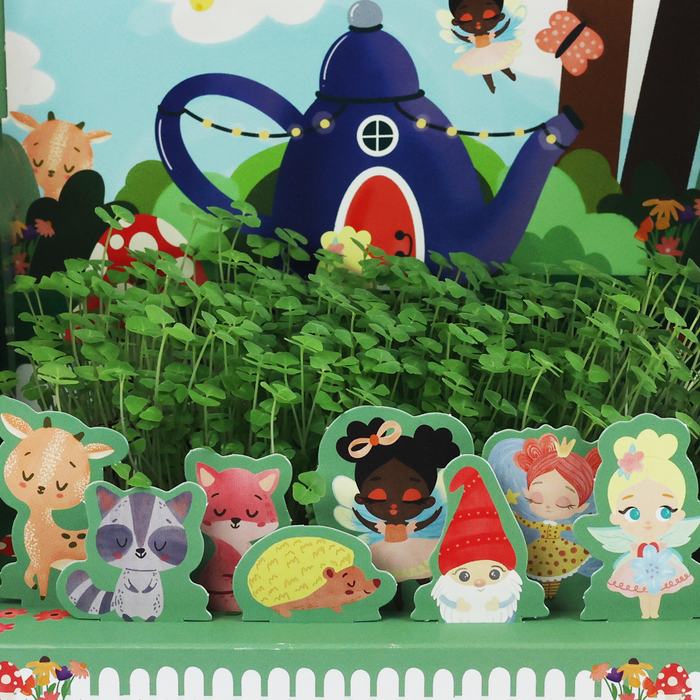 Kids Interactive Chia Grow Kit | Fairy & Woodland Characters