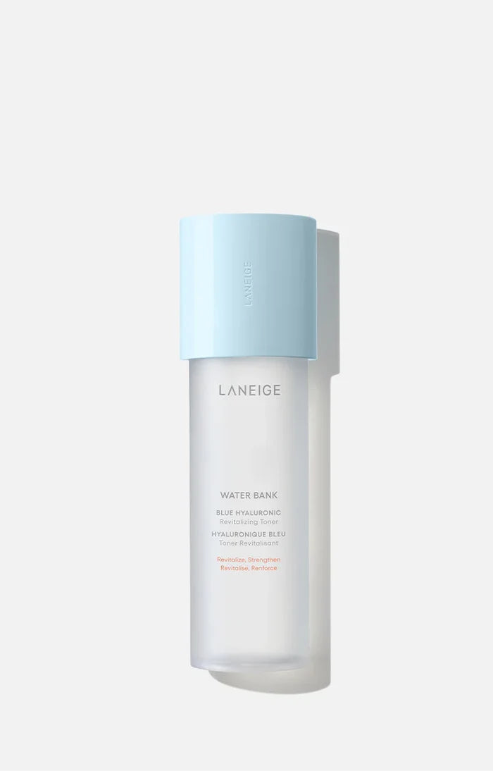 LANEIGE Water Bank Blue Hyaluronic Essence Toner For Normal To Dry Skin تونر الهايلرونك اسد من لانيج