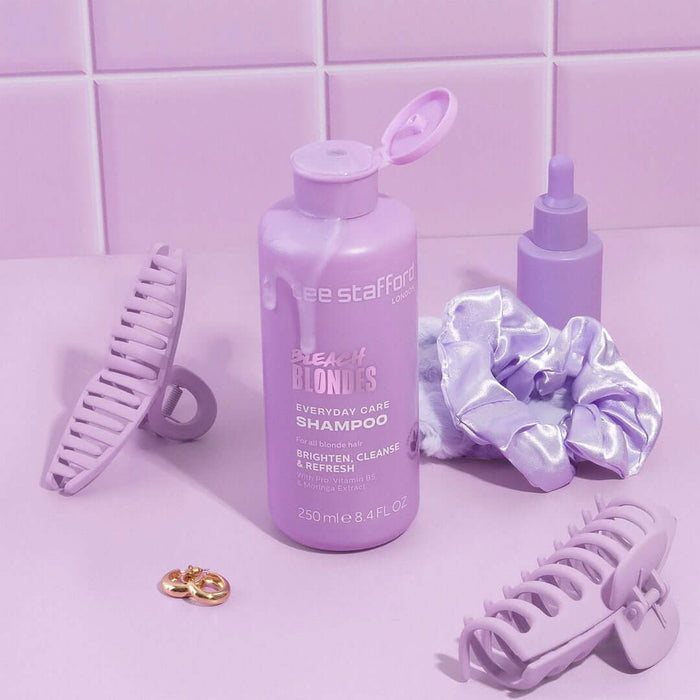 LEE STAFFORD Bleach Blondes Everyday Care Shampoo - šampūnas šviesiaplaukėms
