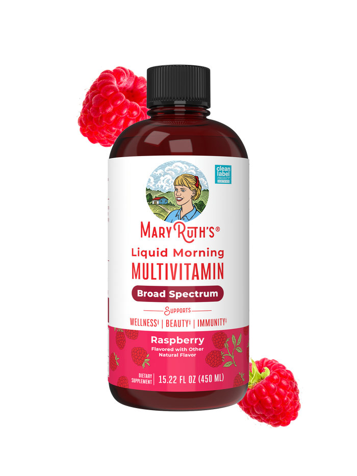 MaryRuth's Liquid Morning Multivitamin Raspberry (15.22oz)