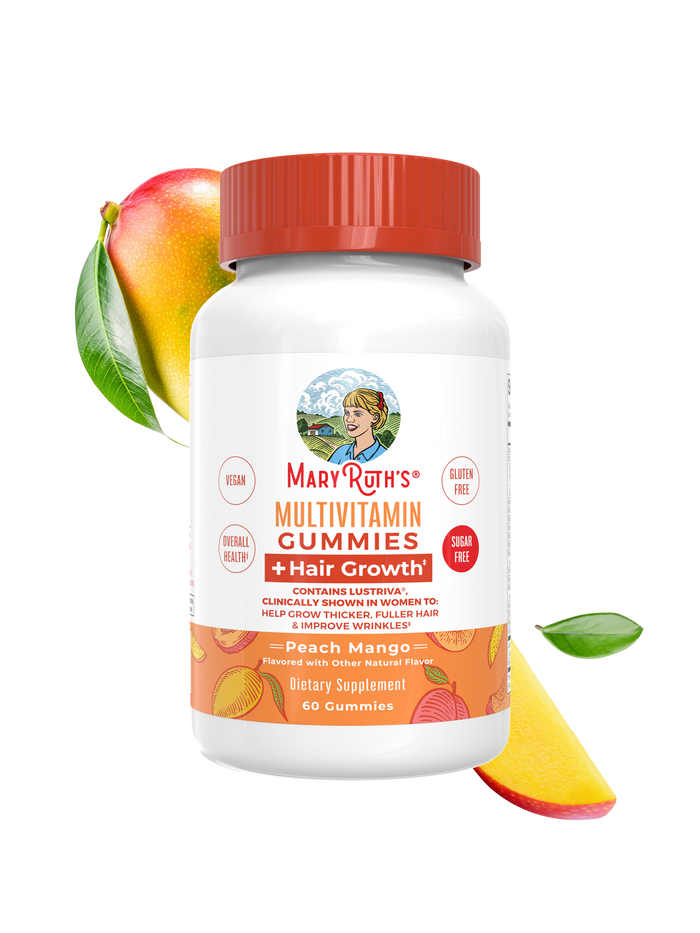 MaryRuth's Multivitamin + Hair Growth Gummies (60ct)