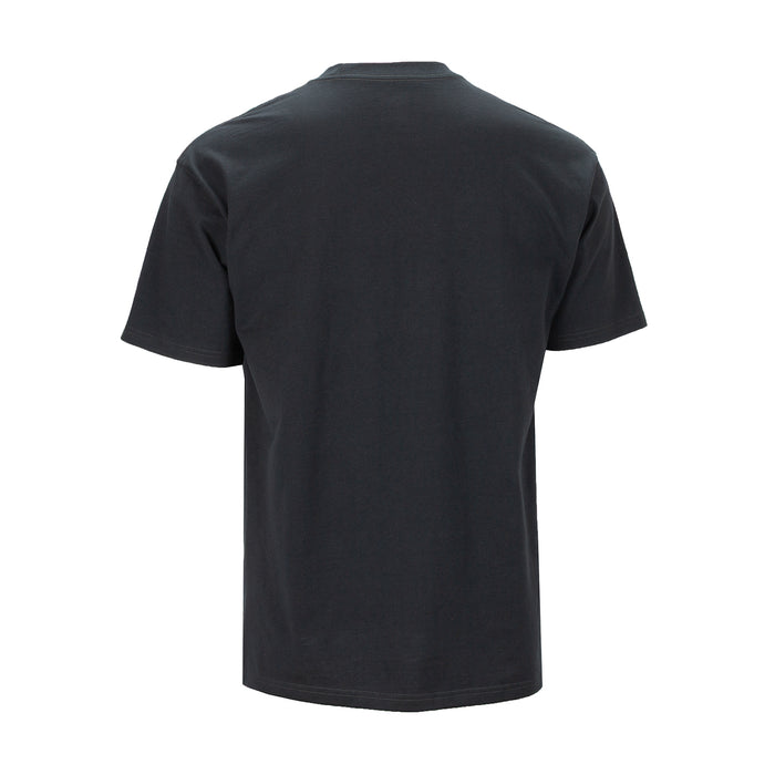 Men's Nike black crewneck t-shirt, short sleeves, plain back