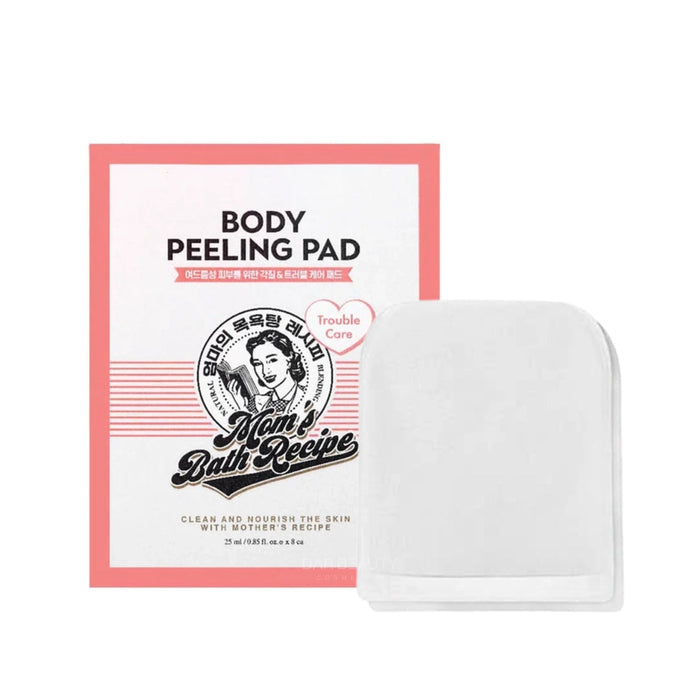 MOM'S BATH RECIPE Body Peeling Pad deep care ليفة تقشير الجسم من مامز باث ريسيبي