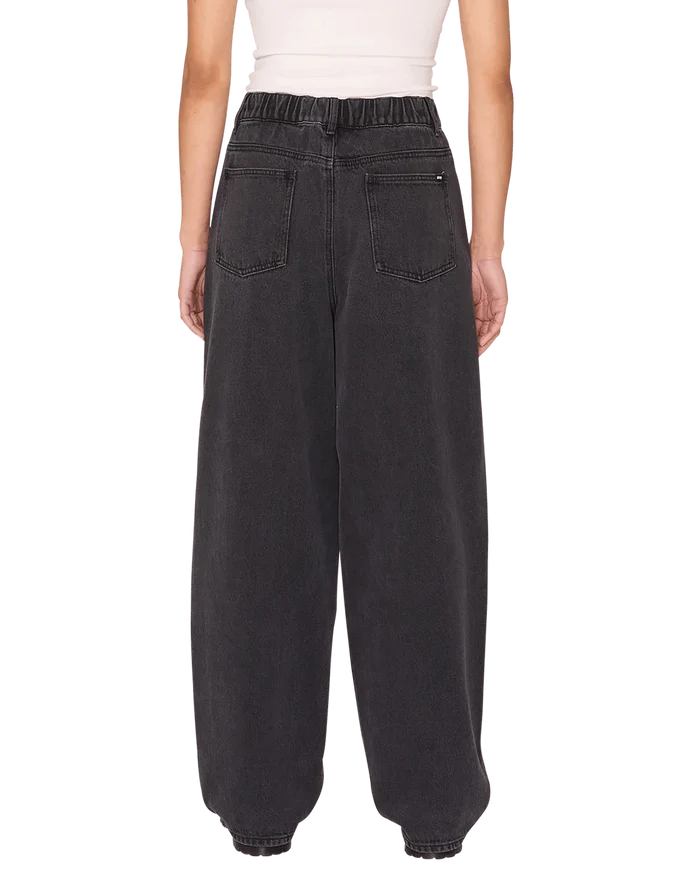 Obey - Leah III Baggy Denim - Black Ash - Jupes et Pantalons - 242010059