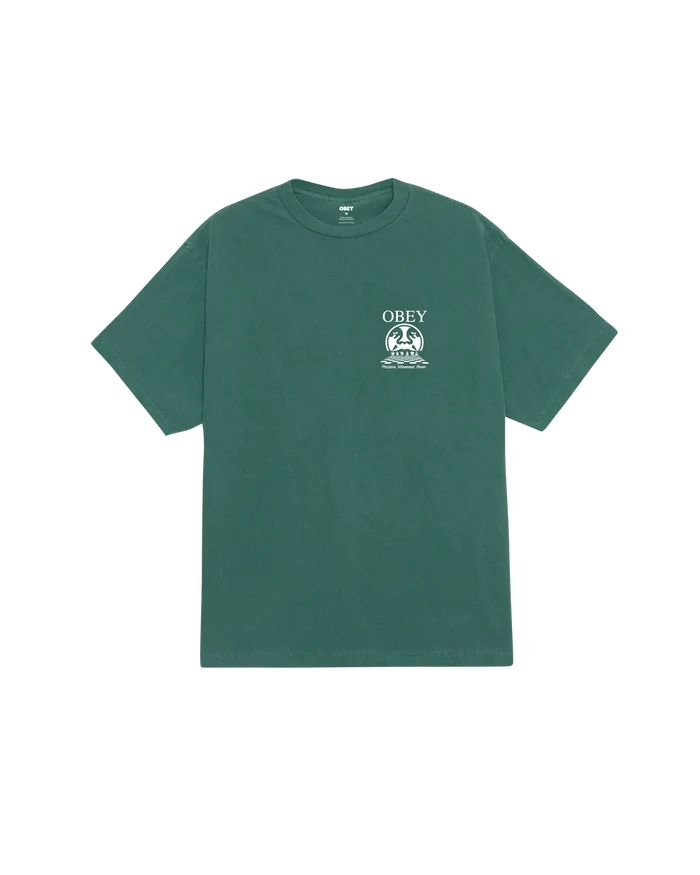 Obey – Obey precision T-shirt – Pigment rainforest - T-shirts - 167924226RFRS