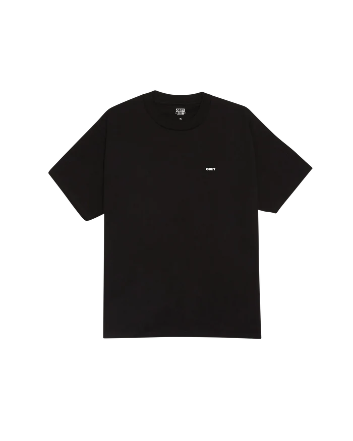Obey – Obey sound & resistance bird T-shirt – Black - T-shirts - 165264213BLKS