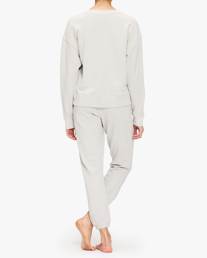 Perfect White Tee Tyler French Terry Pullover Sweatshirt