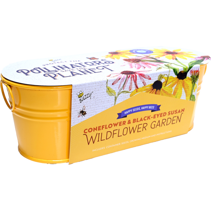 Pollinator Flower Grow Kit | Purple Coneflower & Black-Eyed Susan