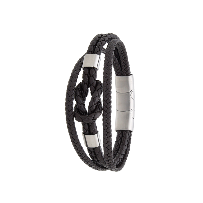 Polo Exchange Men Bracelet ST46-DSC0148 Coffee