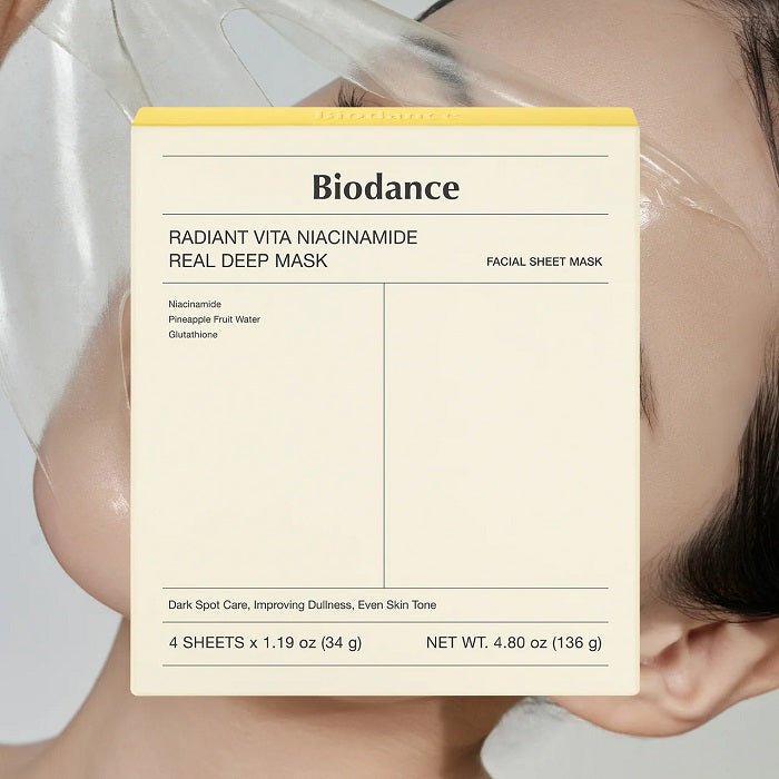RADIANT VITA NIACINAMIDE REAL DEEP MASK - Masca Tip Gel Cu Niacinamida Si Glutation - skinseen.ro