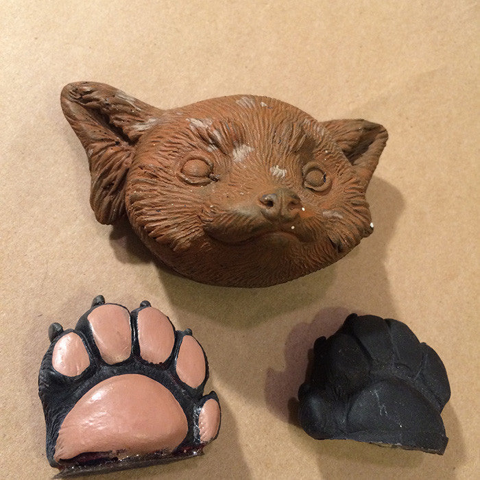 RED PANDA DOLL PARTS