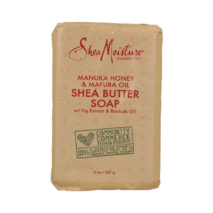 Shea Moisture Shea Butter Soap with Manuka Honey and Mafura Oil صابون زبدة الشيا بالعسل وزيت المافورا