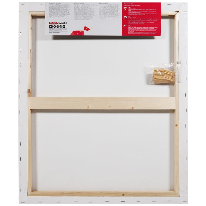 Single Thick Canvas Signature 50 x 60cm (19.7 x 23.6in)