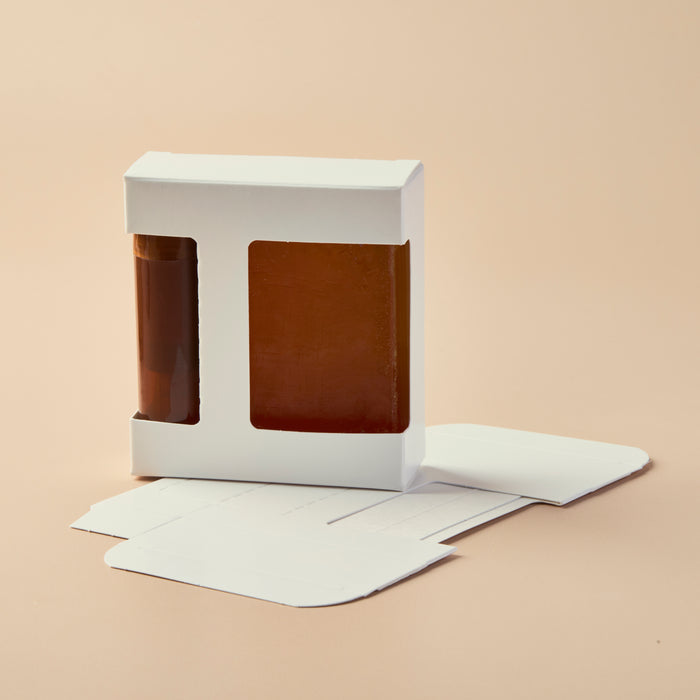 White Soap & Tube Combo Box - product detail