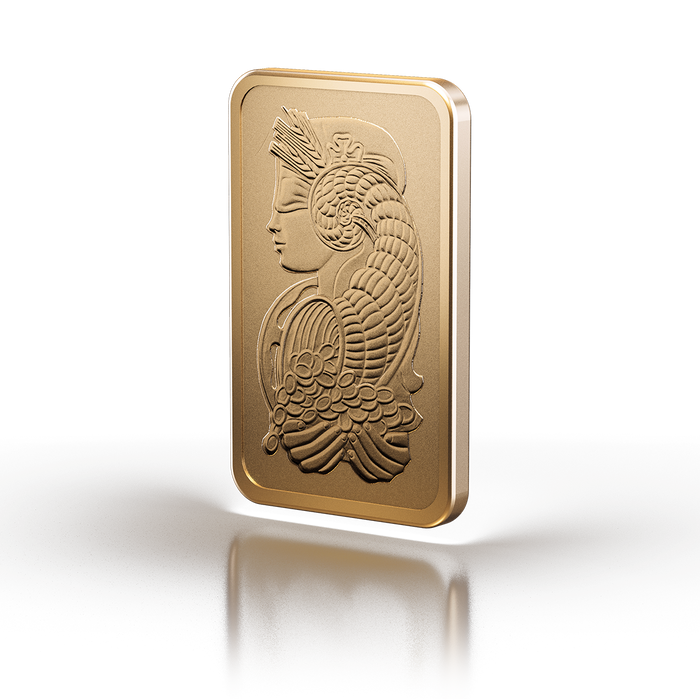 Solid gold bar: 1g