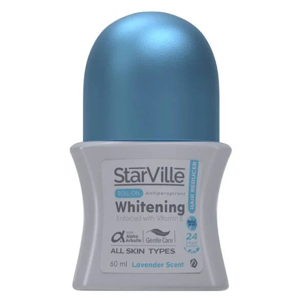 Starville Whitening Roll On Deodorant & Hair Reducer 60 Ml