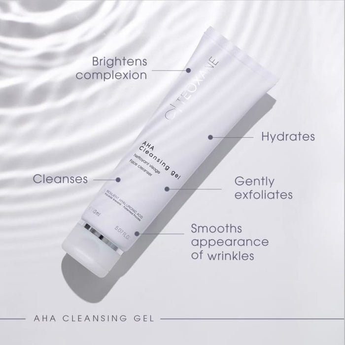 teoxane AHA多效潔面乳150ml АНА Cleansing gel Nettoyant visage Face cleanser