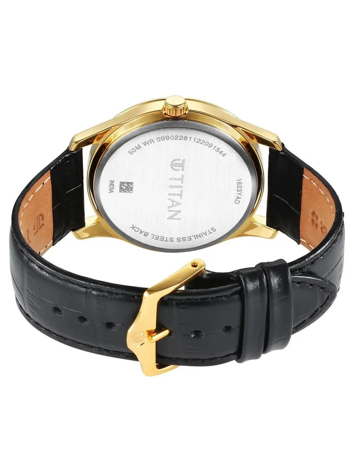 Titan Karishma Round Blue Dial Analog Watch - NS1823YL02