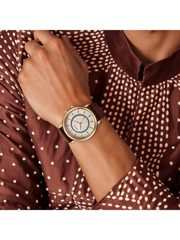 Titan Karishma Round Silver Dial Analog Watch - NU10038WL01