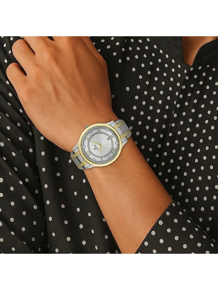 Titan Round Analog Watch - NU1775BM01