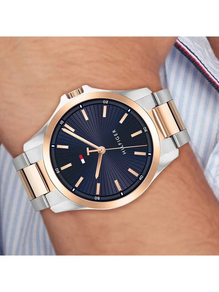 Tommy Hilfiger Round Blue Dial Analog Watch - TH1792193