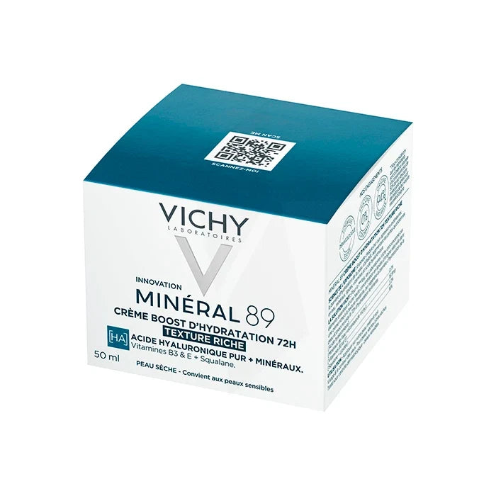VICHY Mineral 89 72H Moisture Boosting Cream Rich Texture
كريم الترطيب من فيجي