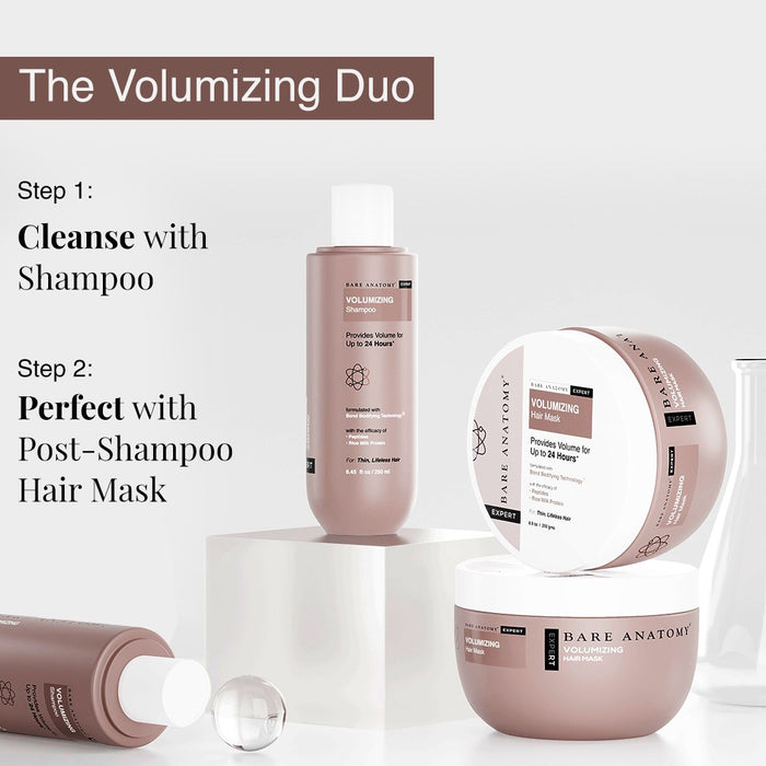 Volumizing Shampoo With Rice Milk Protein & Peptides - 250 ml