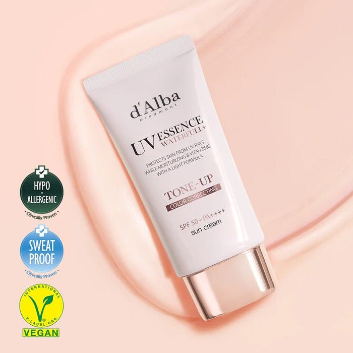 WATERFULL TONE - UP SUN CREAM - Protectie Solara Cu Efect De Uniformizare SPF50 - skinseen.ro