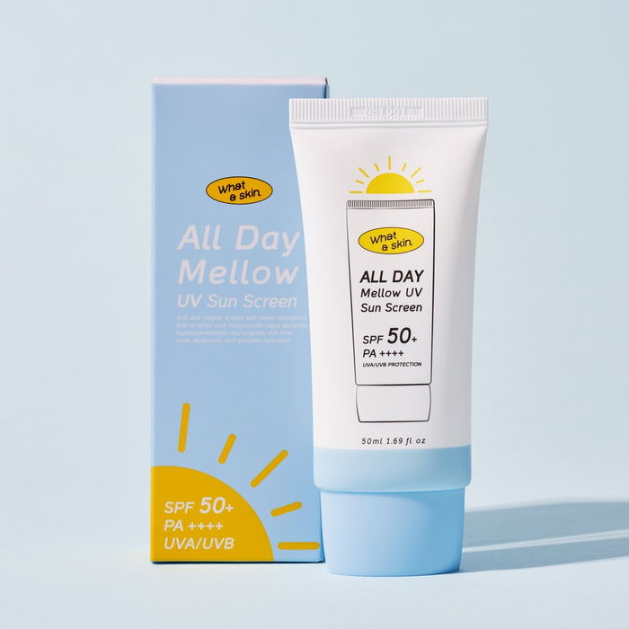 WHAT A SKIN All Day Mellow UV SunScreen SPF50+
