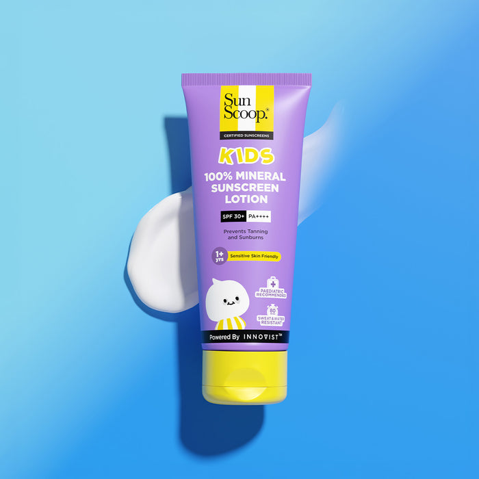 100% Mineral Kids Sunscreen | SPF 30+ PA++++ | 75 ml